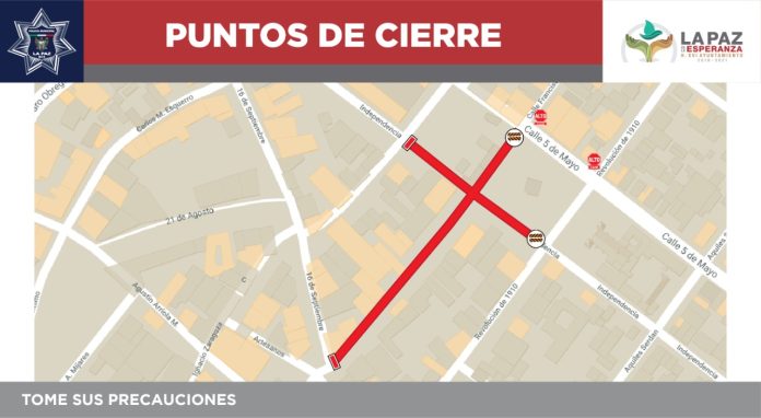 cierre de vialidades 1